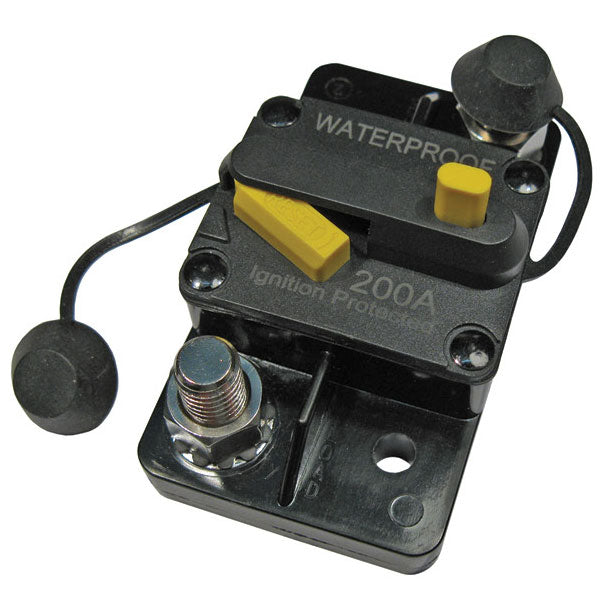 Circuit Breaker, Push Reset, 200A High Current