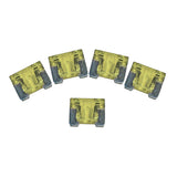 Low Profile Automotive Blade Fuse, 20A, 5 pack