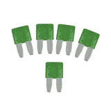 Micro II Automotive Blade Fuse, 30A, 5 pack