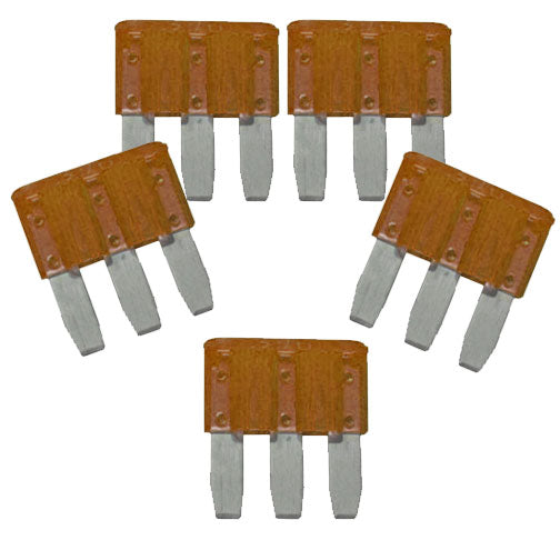 Micro III Automotive Blade Fuse, 7.5A, 5 pack