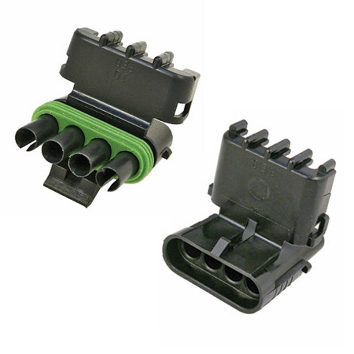 4 Circuit Weather-Pack Connector Body