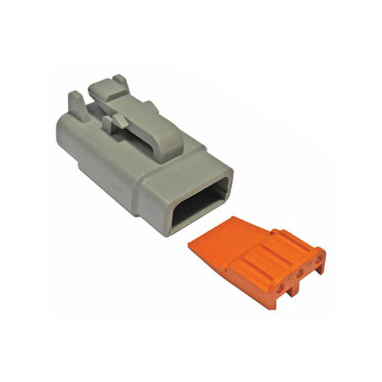 Deutsch DTM06-3S 3 Conductor Male Housing