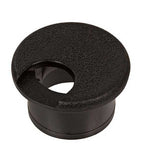 Desk Grommet, 1" Diameter, Black