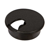 Desk Grommet, 2" Diameter Black