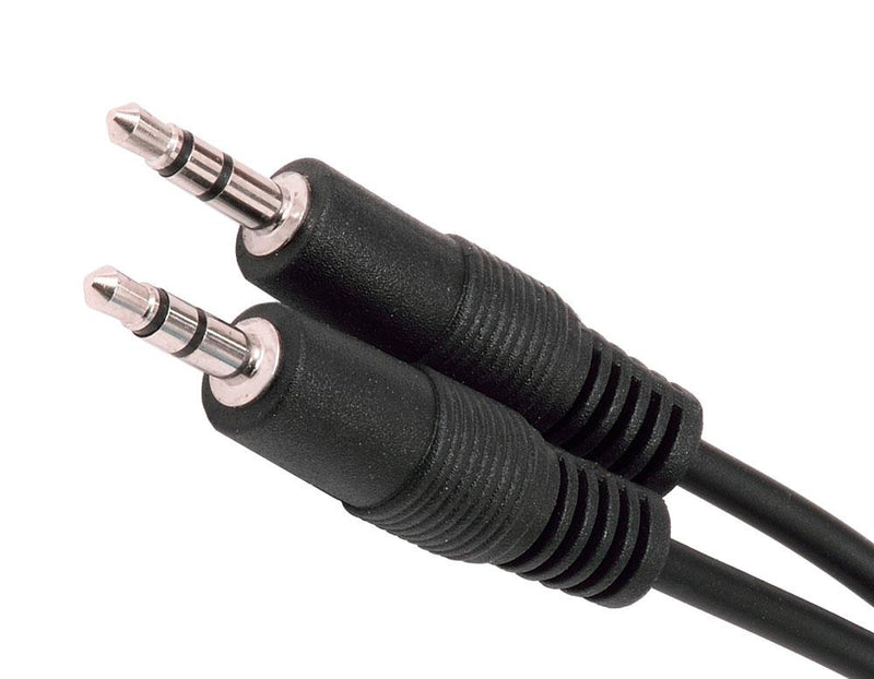 3.5mm Stereo Male Plug to Male Plug, 2' - We-Supply