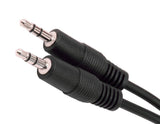 3.5mm Stereo Male Plug to Male Plug, 2' - We-Supply