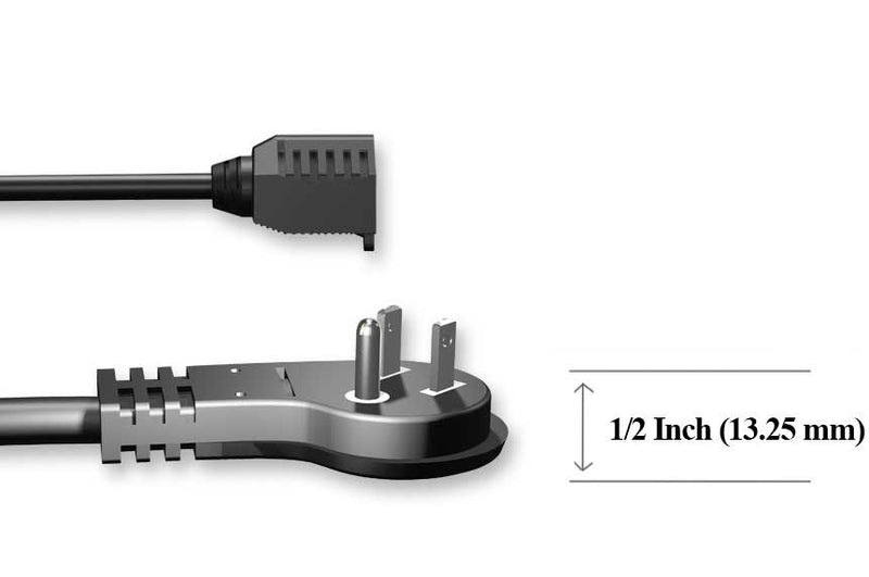 AC Cord / Power Strip Liberator #16AWG 3 Conductor, 1 foot - We-Supply