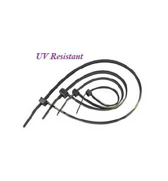 Assorted Black Cable Ties, 4", 5", 7" & 11", 100 pack - We-Supply