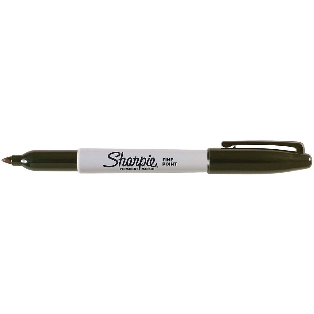 Black Sharpie Permanent Marker, Fine Point - We-Supply