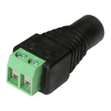 DC Jack, 2.1 x 5.5mm to Screw Terminals - We-Supply