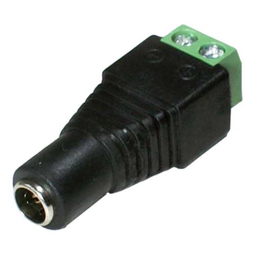 DC Jack, 2.1 x 5.5mm to Screw Terminals - We-Supply