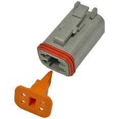 Deutsch 4 Conductor Male Housing - We-Supply