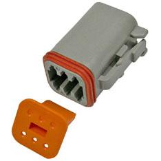Deutsch 6 Conductor Male Housing - We-Supply