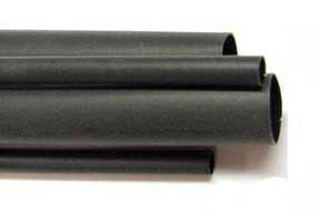 Heat Shrink Tubing 3/8" X 4' 3:1 Adhesive, Dual Wall, Black - We-Supply