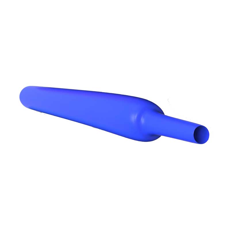 Heat Shrink Tubing 3/8" X 4' 3:1 Adhesive, Dual Wall, Blue - We-Supply