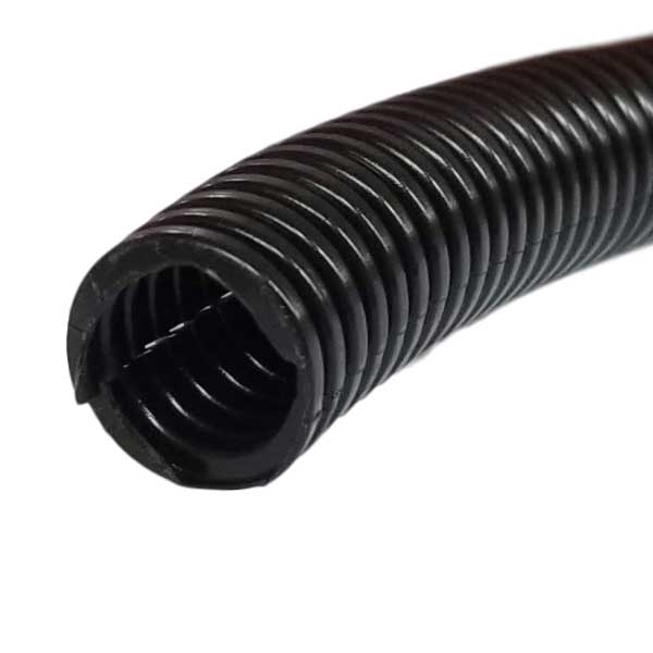 Hellermann Tyton Split Loom Tubing, 1/2", Black - We-Supply