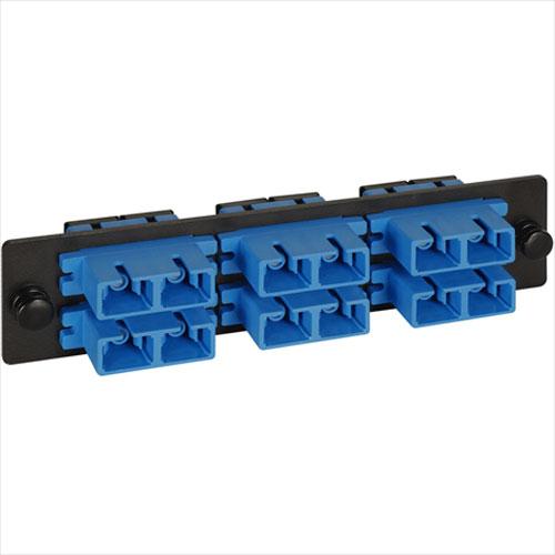 SC Fiber Optic Adapter Panel 6-Duplex Ceramic - We-Supply