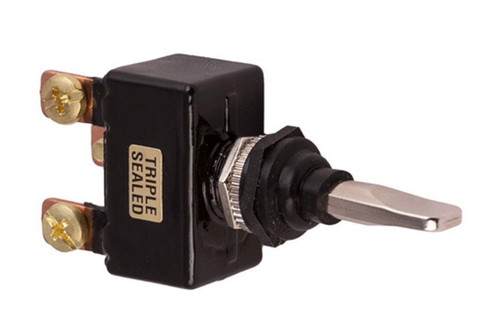 Sealed Toggle Moisture/Dust Resist: On/Off/On SPDT 12V/50A - We-Supply