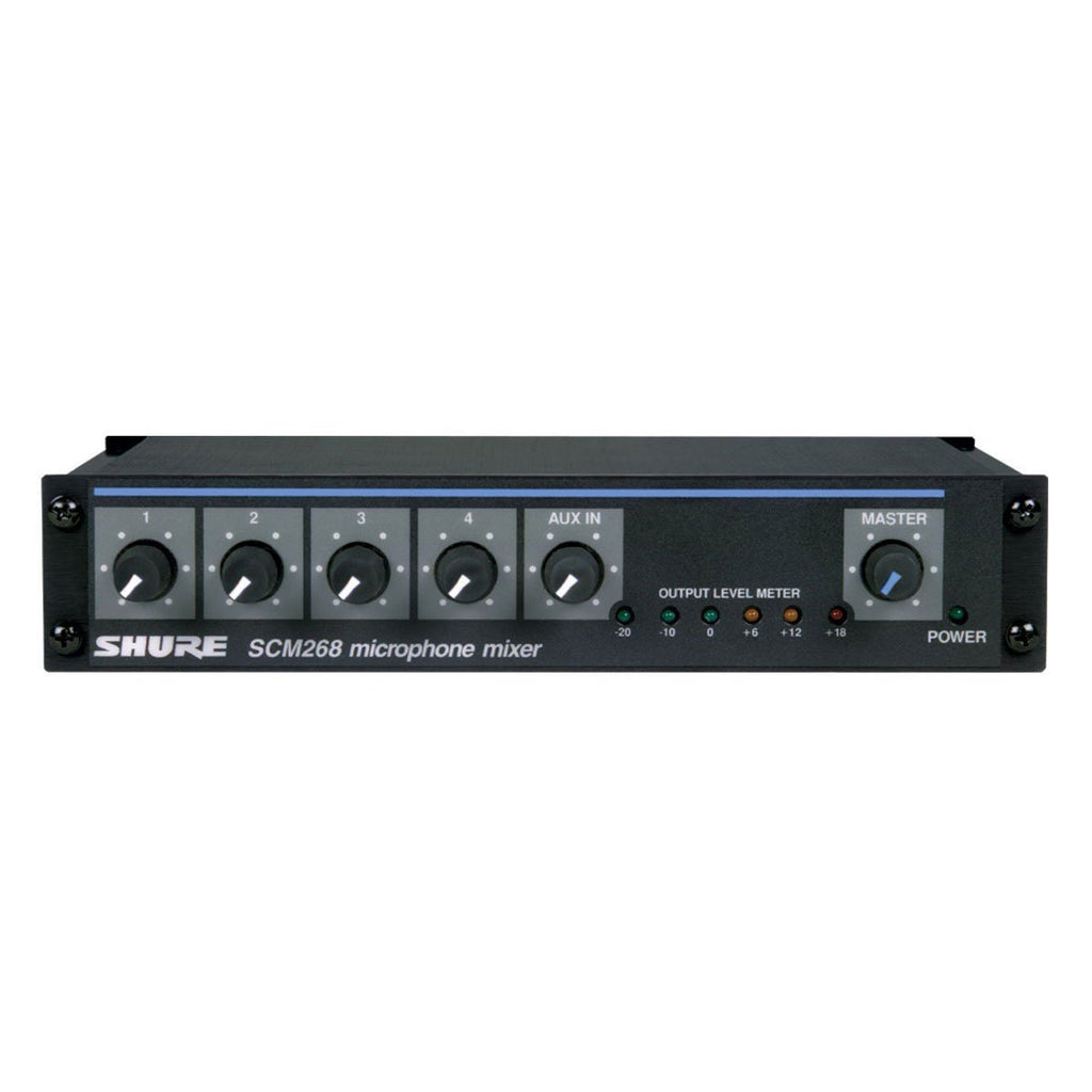 Shure 4 Channel Microphone Mixer - We-Supply