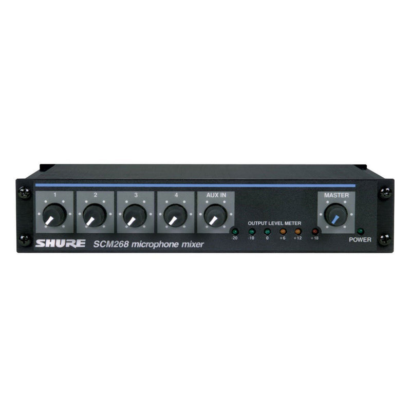 Shure 4 Channel Microphone Mixer - We-Supply