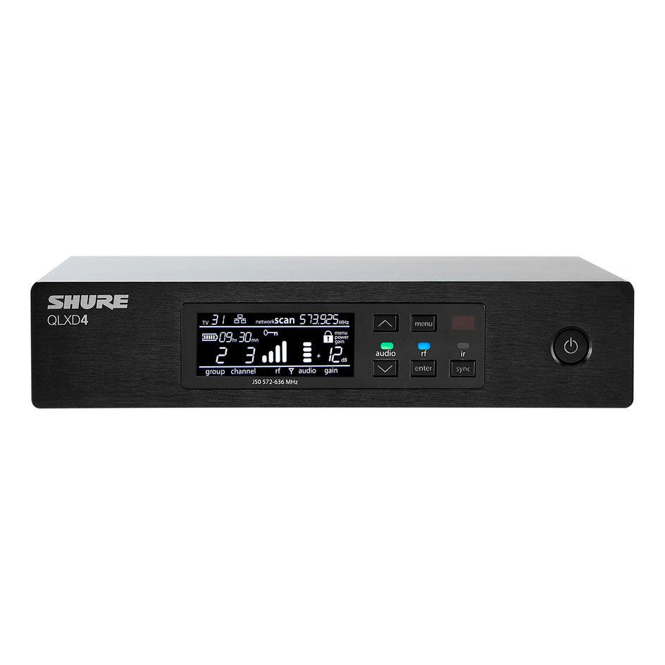 Shure QLXD Digital Wireless Receiver 470-534 MHz - We-Supply