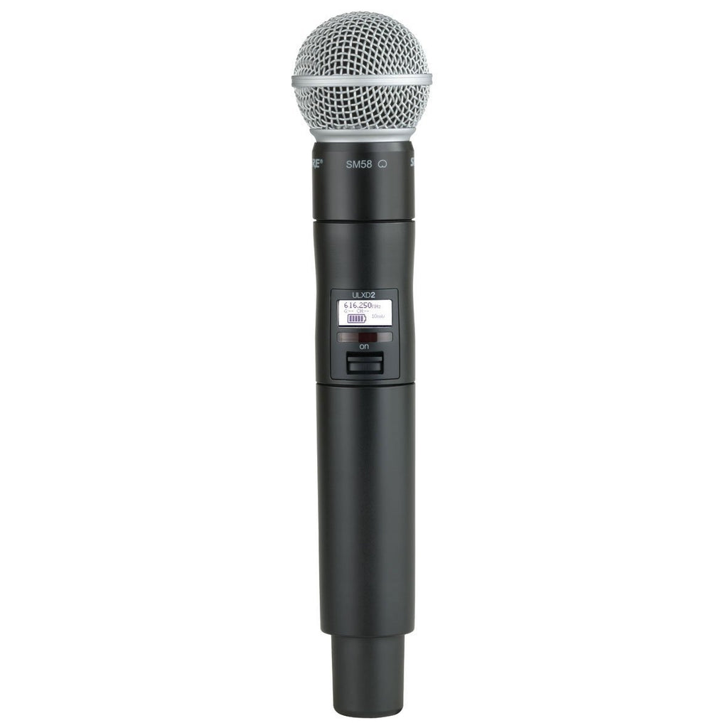 SHURE ULX-D2 Wireless Handheld Transmitter with SM58 Wireless Microphone - We-Supply