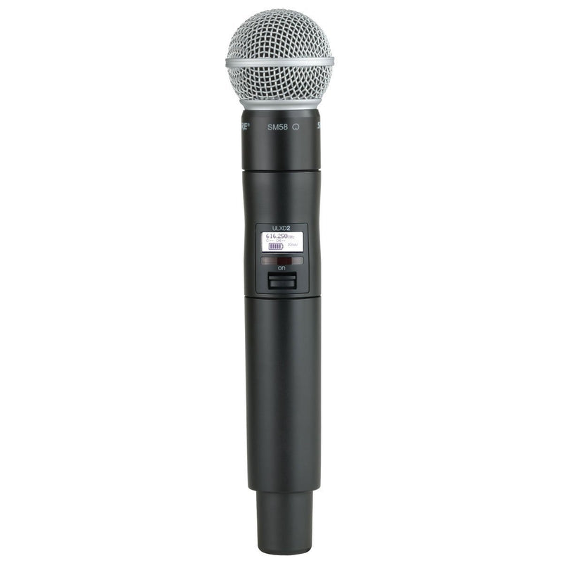 SHURE ULX-D2 Wireless Handheld Transmitter with SM58 Wireless Microphone - We-Supply
