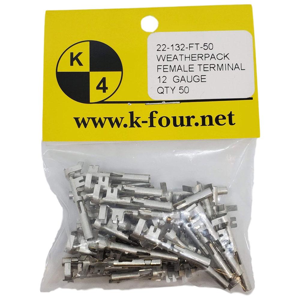 Weather-Pack Terminals, 12 Gauge, - We-Supply