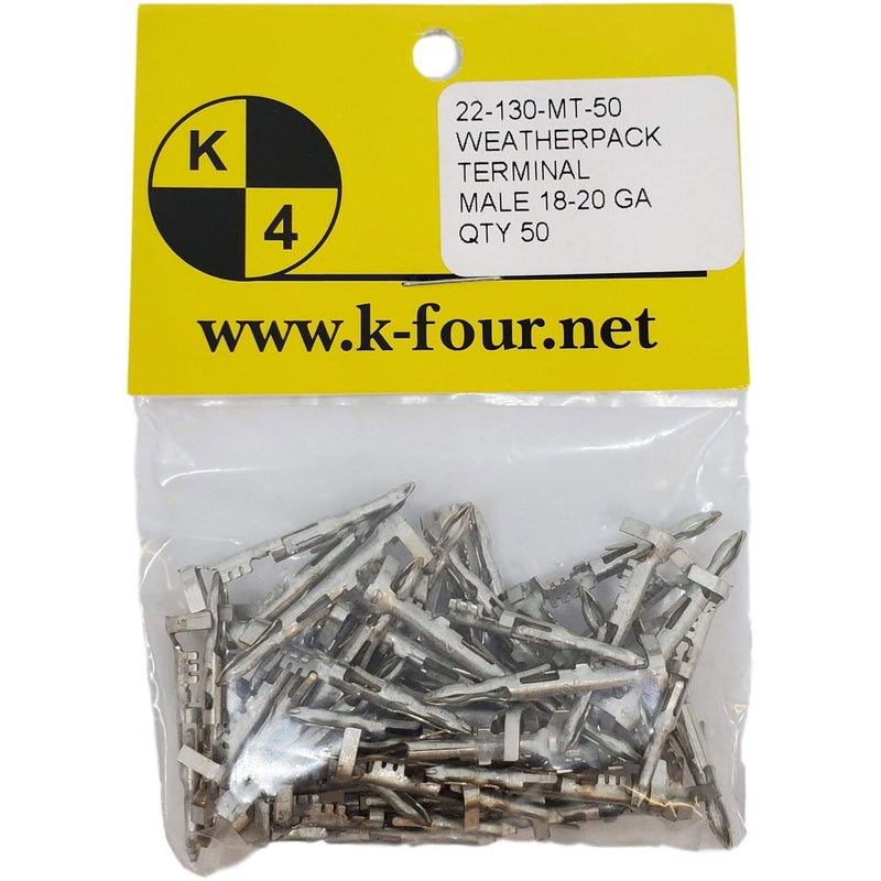 Weather-Pack Terminals, 18-20 Gauge, - We-Supply