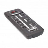 8 Outlet Surge Protector with 2 USB Charging Ports