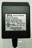 AC Adaptor: 9VDC 500mA, 2.1x5.5mm