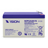 Sealed Lead Acid Battery, 12V 12AH F2