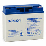 Sealed Lead Acid Battery, 12V 18AH M5
