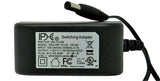AC Adapter: 12VDC 1.5A, 2.1x5.5mm
