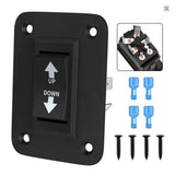 Rocker Switch, Reversing, (On)-Off-(On), DPDT