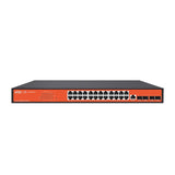 Layer - 3 Managed Cloud Network Switch, PoE, 24 Port, 370W - We - Supply