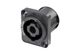 Neutrik 2 Pin Speakon Male Panel Mount Connector