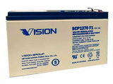 Sealed Lead Acid Battery, 12V 7AH, F1 Tabs
