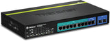 10 Port Gigabit Web Smart PoE+ Switch - We-Supply