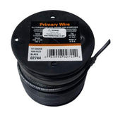 12 Gauge Stranded Black, GPT Primary Wire 16/30, 100 foot