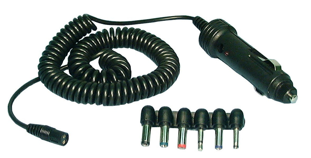 12V Cord with 6 Assorted Plugs (Reversable Polarity) - We-Supply