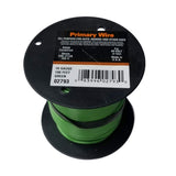 16 Gauge Stranded Green, GPT Primary Wire, 100 foot - We-Supply