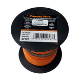 16 Gauge Stranded Orange, GPT Primary Wire, 100 foot