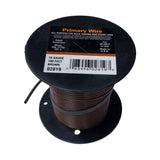 18 Gauge Stranded Brown, GPT Primary Wire, 100 foot - We-Supply