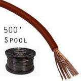 18 Gauge Stranded Brown Primary Wire: 500' Spool