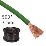 18 Gauge Stranded Green Primary Wire: 500' Spool