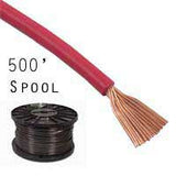 18 Gauge Stranded Red Primary Wire: 500' Spool