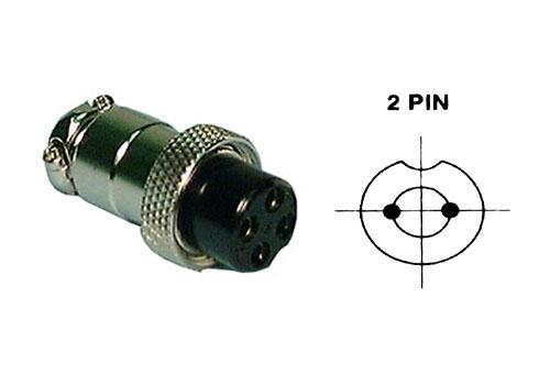 2-Pin Female Mobile Inline Connector – Willy's Electronics
