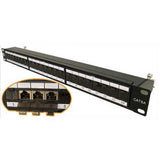 24 Port Cat 6A Patch Panel, 19