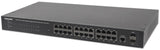 24 Port POE Web Smart Gigabit Switch + 2 SFP - We-Supply